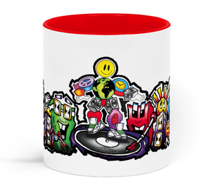 DJ Pezman - Coloured Mug