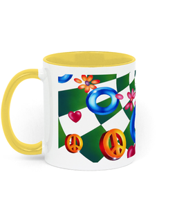 Peace 91 - Coloured Mug
