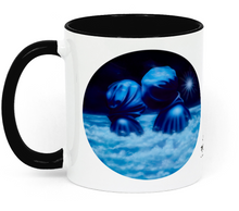 coffee mug featuring pez kis headdesign