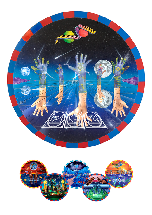 World Dance 2 - A3 Giclée print