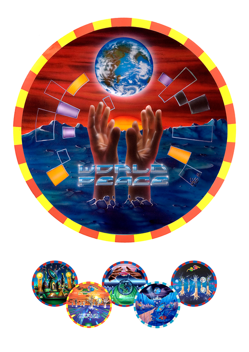 World Dance 3 - A3 Giclée print