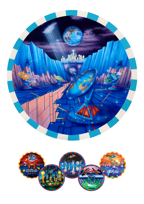 World Dance 5 - A3 Giclée print