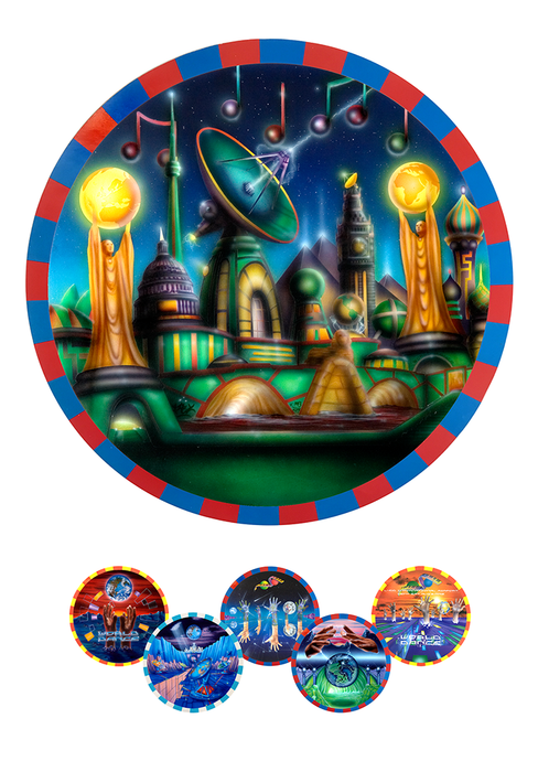 World Dance 6 - A3 Giclée print