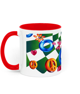 Peace 91 - Coloured Mug