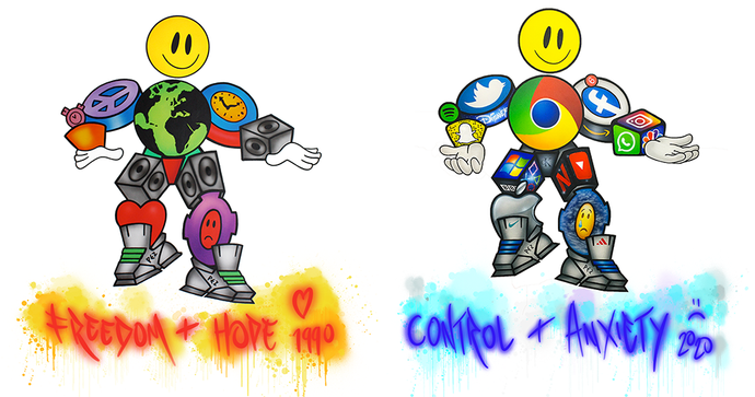 Pezman - 2 x A3+ print - ltd edition 1-30